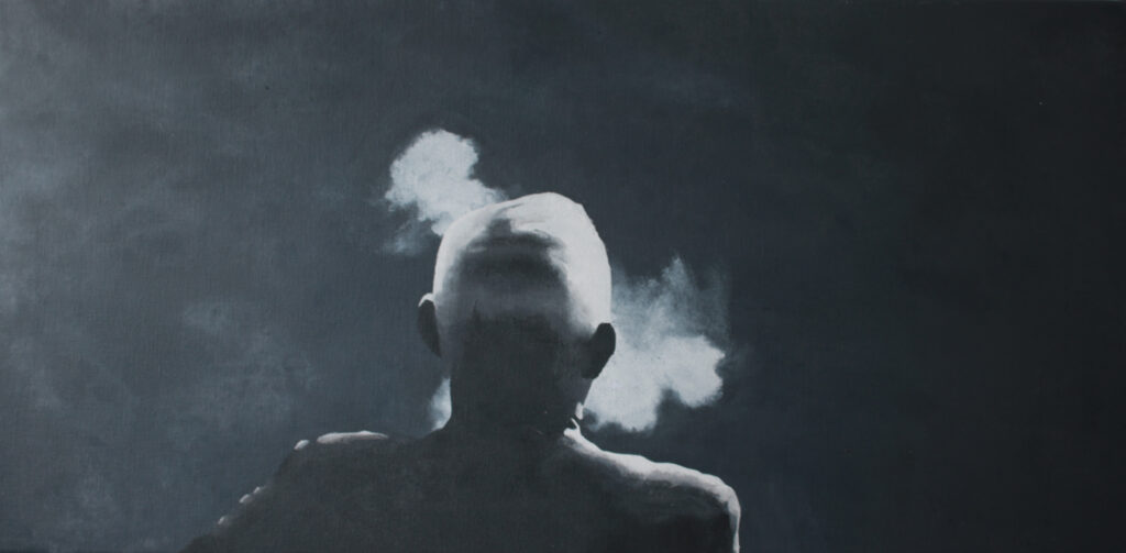 painting of smoke